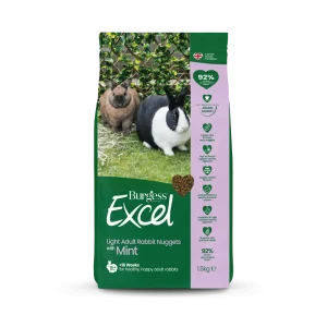 Excel Light Adult Rabbit Nuggets with Mint