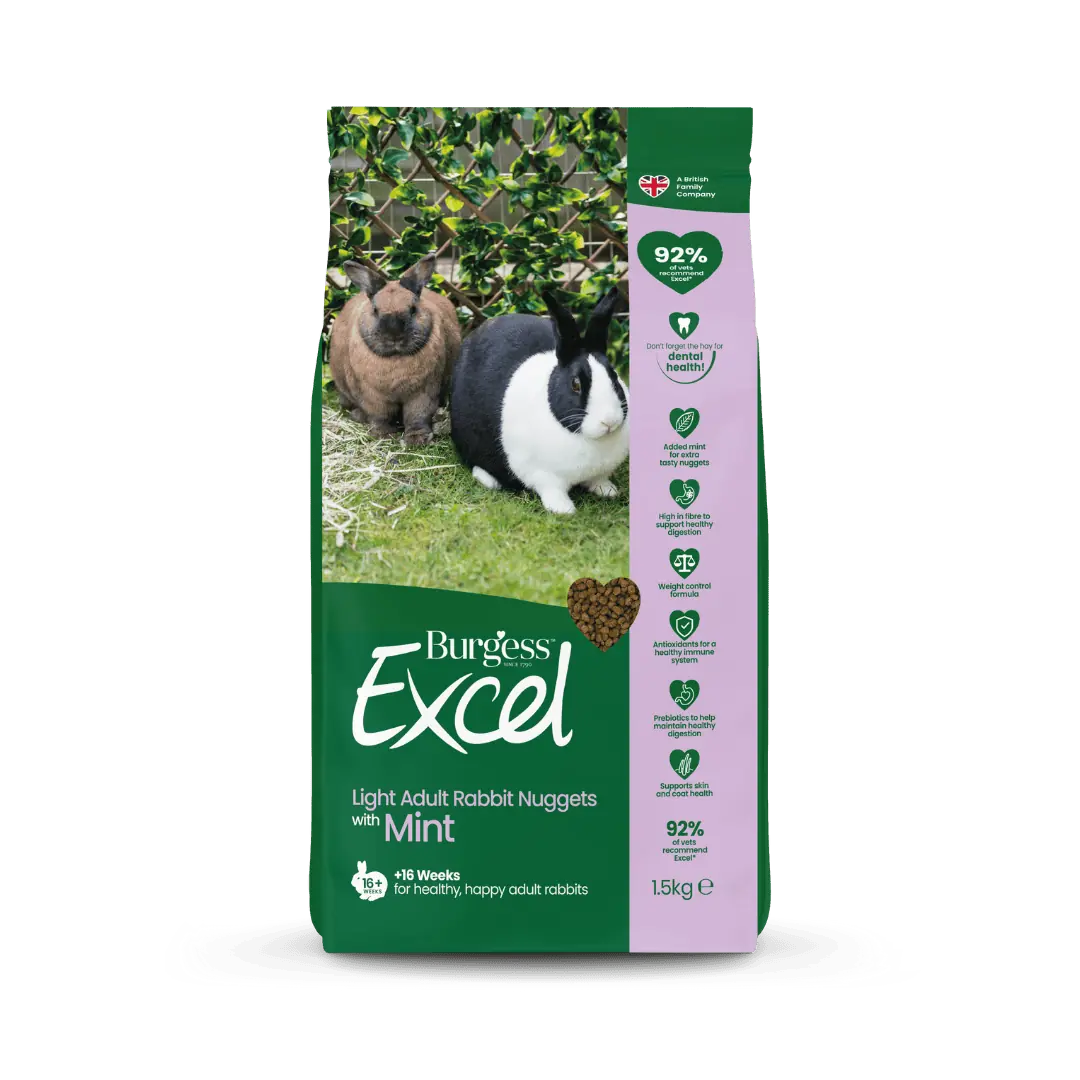 Excel Light Adult Rabbit Nuggets with Mint